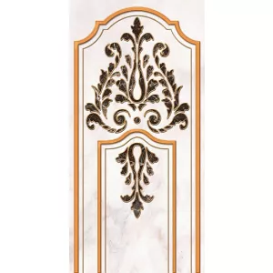 Декор Нефрит-Керамика Пастораль серый 04-01-1-10-03-06-460-1 50х25