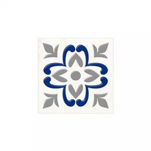 Декор Нефрит-Керамика Сиди-Бу-Саид серый 04-01-1-02-03-06-1001-2 9,9х9,9 см
