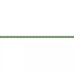 Капсула люстрированная Роскошная мозайка Универсальная декорация зеленая 0,7х25
