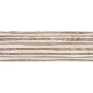 Плитка настенная Laparet Polaris серый рельеф 17-10-06-493 20х60