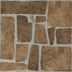 Керамический гранит Cersanit Woodland коричневый 42х42 см