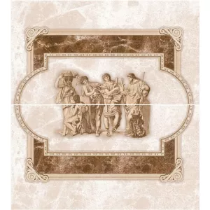 Панно Нефрит-Керамика Антика бежевый 50х50