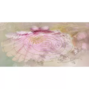 Декор Belleza Мечта песочный Цветок отражение 20х40