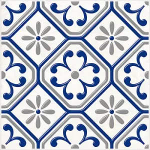 Декор Нефрит-Керамика Сиди-Бу-Саид серый 04-01-1-14-03-65-1000-1 20х20 см