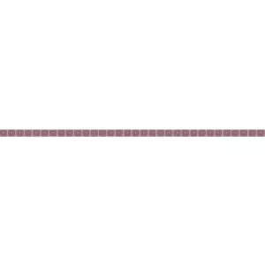 Капсула люстрированная Роскошная мозайка Универсальная декорация розовая 0,7х25