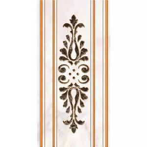 Декор Нефрит-Керамика Пастораль серый 04-01-1-10-03-06-460-2 50х25