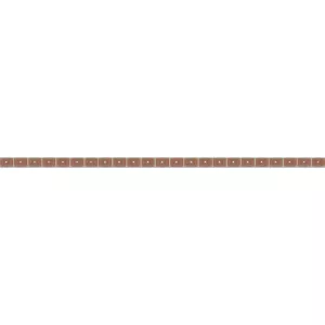 Капсула люстрированная Роскошная мозайка Универсальная декорация бежевая 0,7х25
