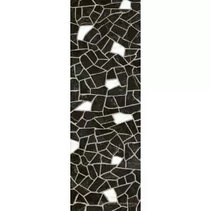Плитка настенная Керамин Барселона 5Д тип 1 черный 75*25