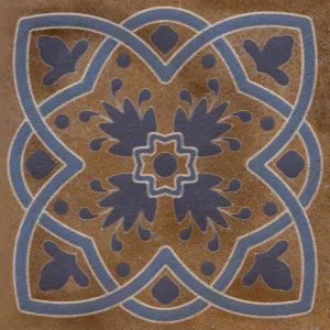 Декор НЗКМ Antique quadro marrone коричневый TD-ATF-D-QMR 15х15