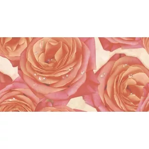 Декор Нефрит-Керамика Мэри розовый роза 07-00-5-10-00-41-202 50х25