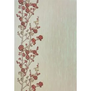 Декор Керамин Сакура 1ДН цветы светло-розовый 27,5х40