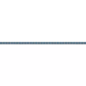 Бусинка люстрированная Роскошная мозаика Универсальная синяя 0,7х25
