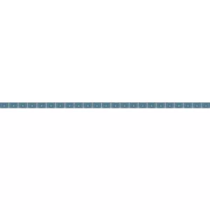 Капсула люстрированная Роскошная мозайка Универсальная декорация синяя 0,7х25